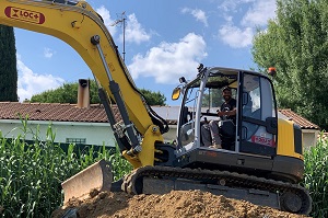 Chantier de terrassement